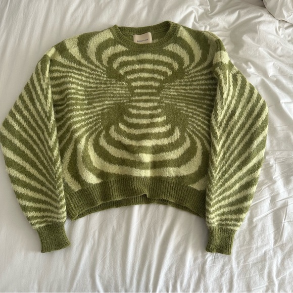 paloma wool matrix sweater lime green - Picture 3 of 6